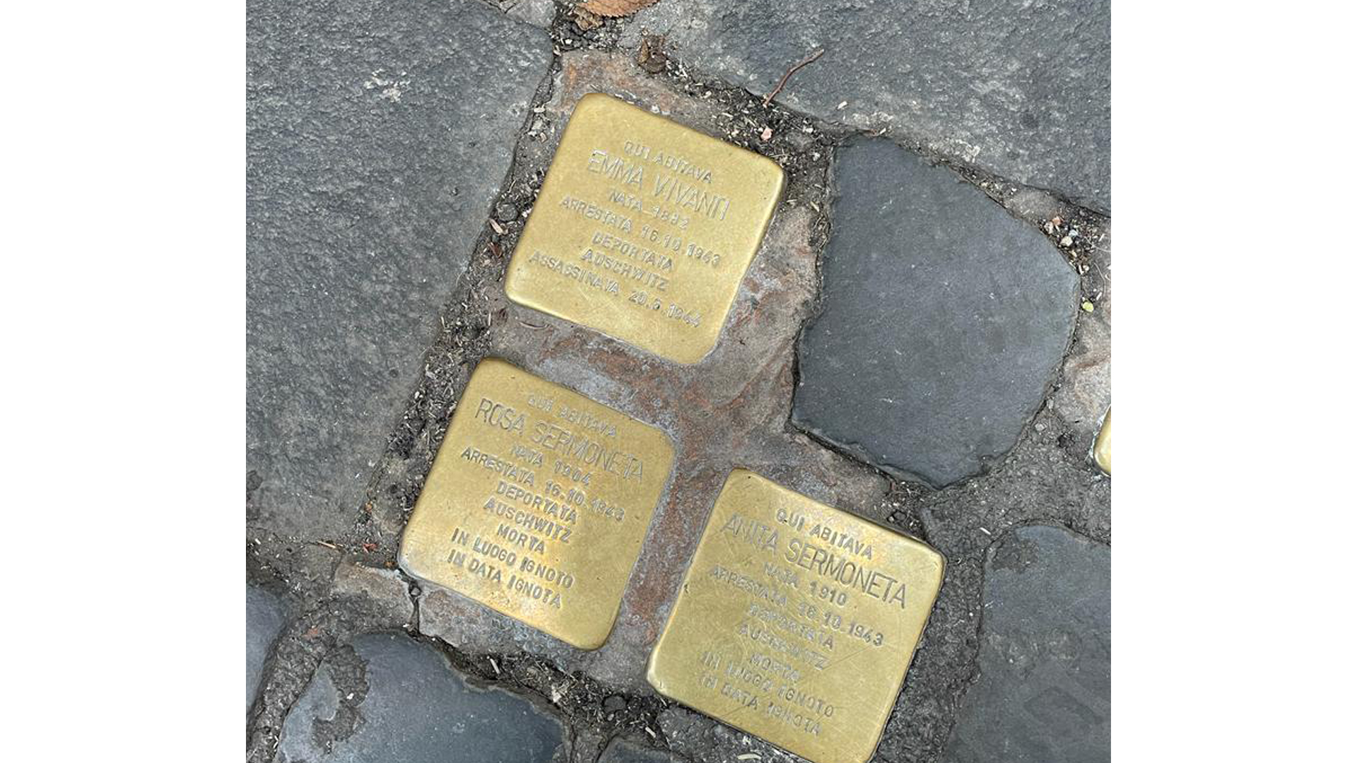 holocaust stones