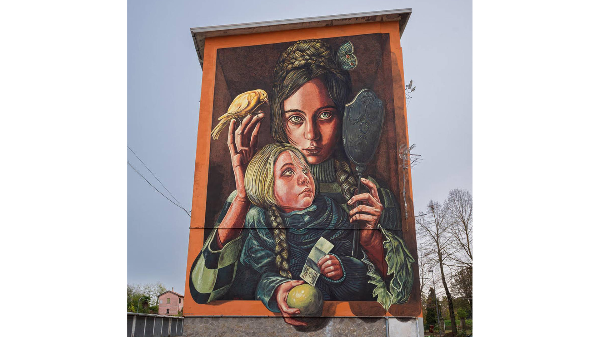 7 Italian Street Art Murals Considered Most Beautiful in the World