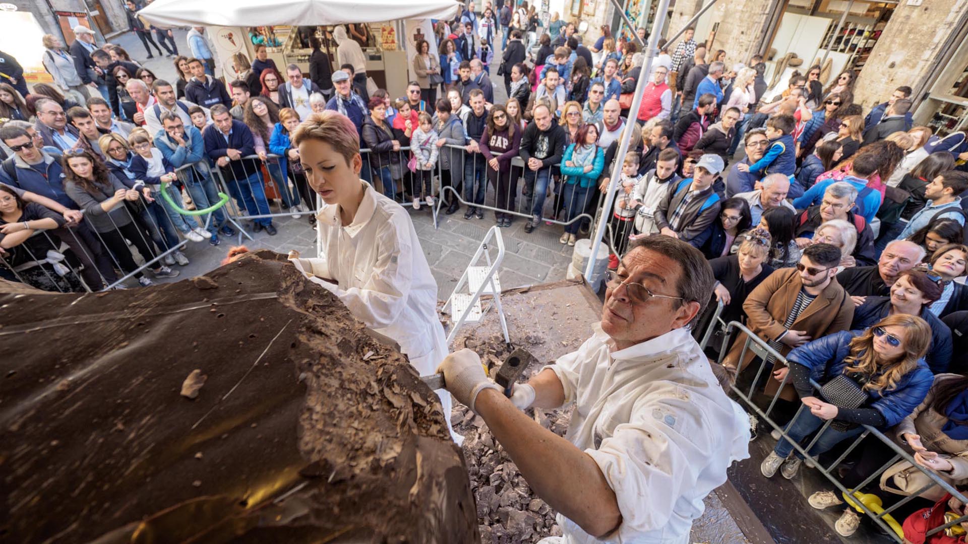 chocolate towns of Italy