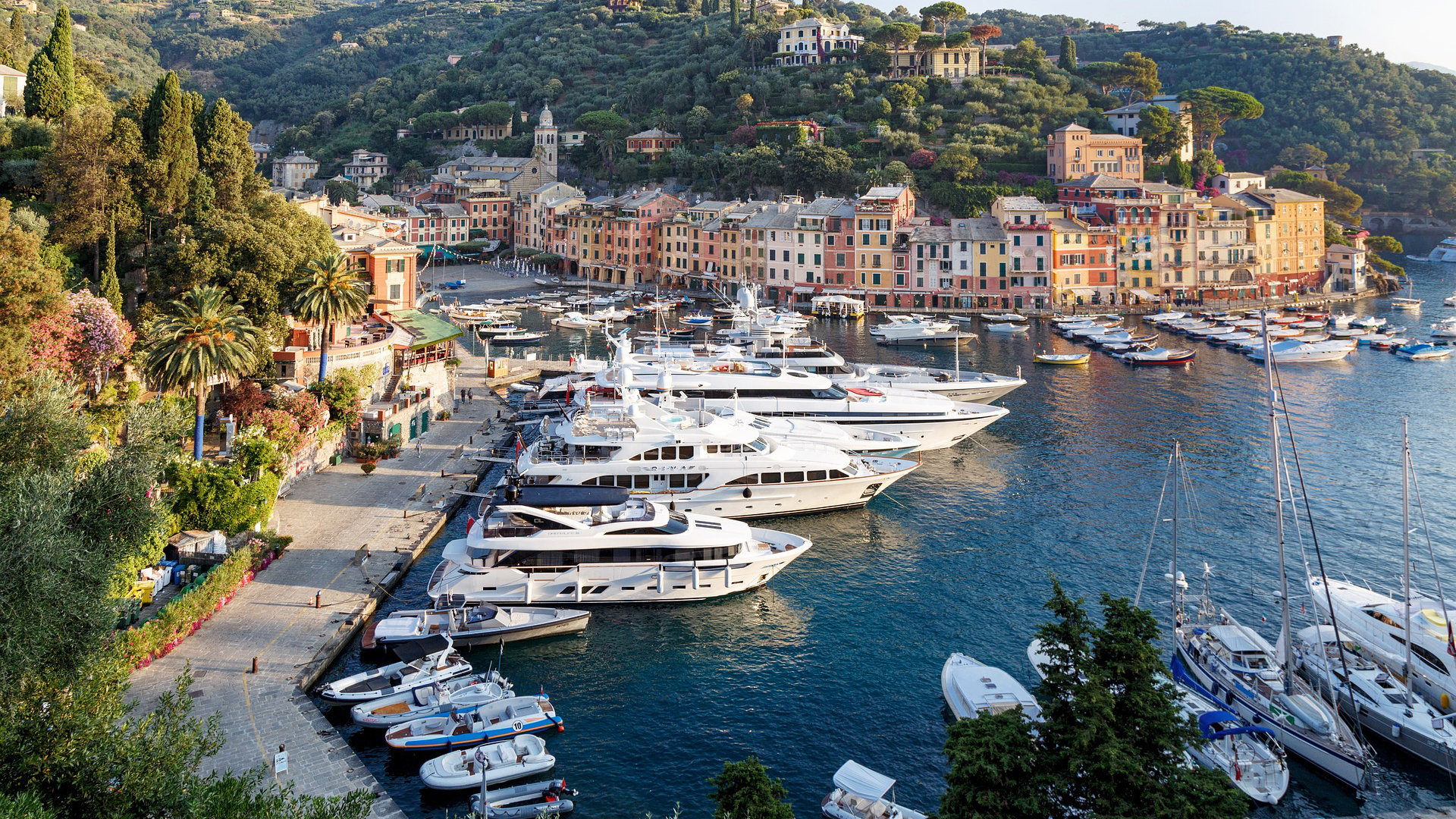 portofino italian honeymoon location